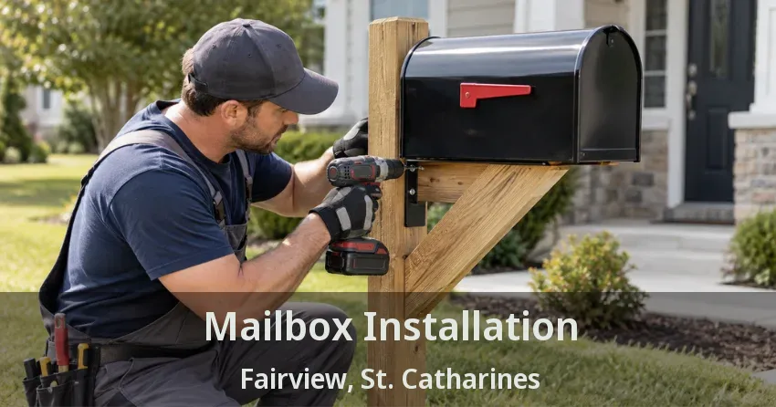 Mailbox Installation Fairview, St. Catharines - ON
